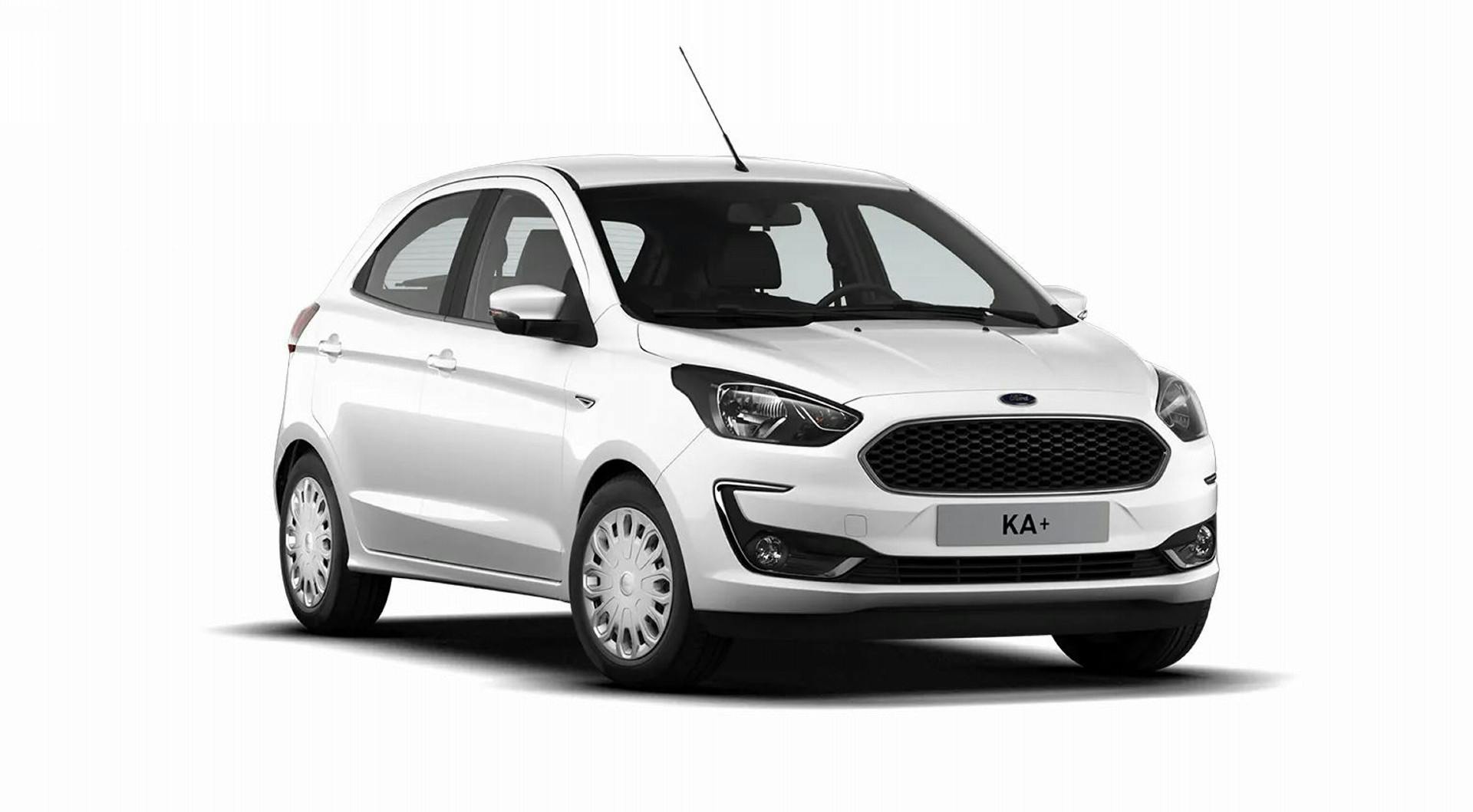 Ford KA+, vista di tre quarti anteriore