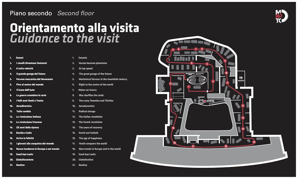 Museo dell'automobile di Torino - secondo piano