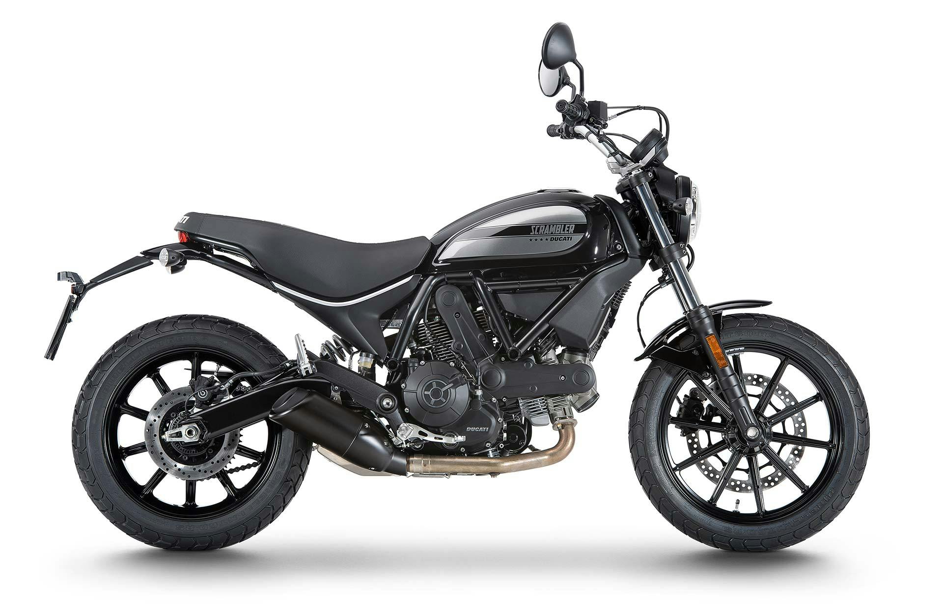 Ducati Scrambler Sixty2 nera moto per neopatentati A2