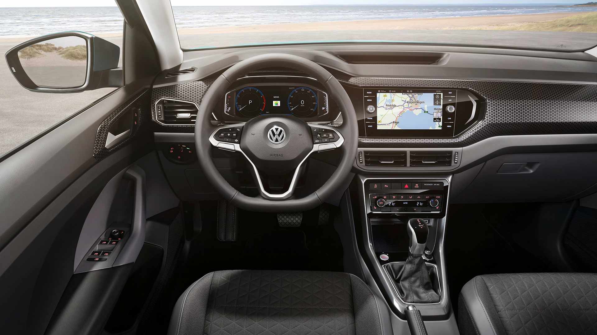 Volkswagen T-Cross plancia