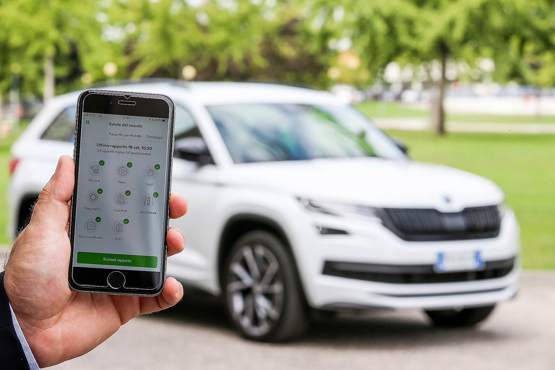 Skoda Care Connect la prova