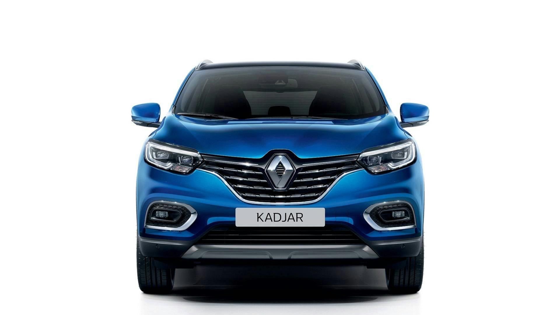 Renault Kadjar 2018, frontale blu