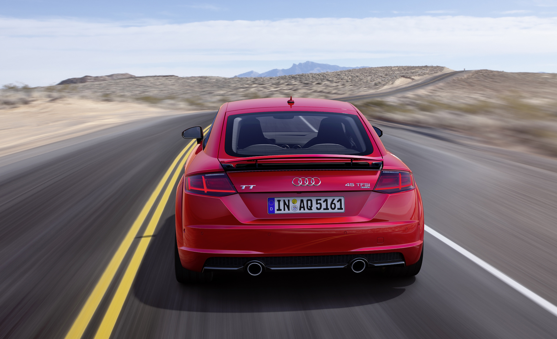 Audi TT Coupé 2018 posteriore
