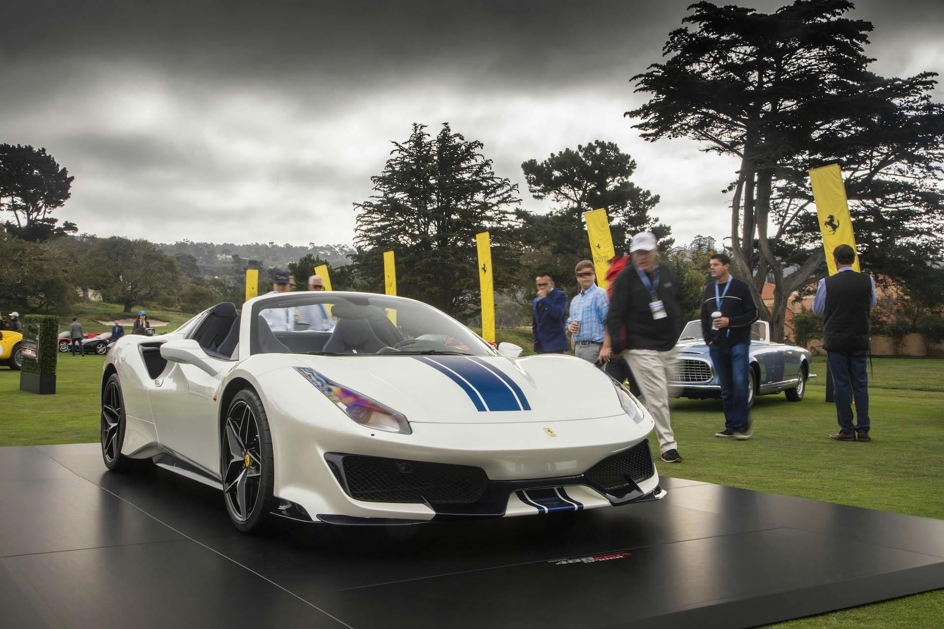 Ferrari 488 Pista Spider, Pebble Beach