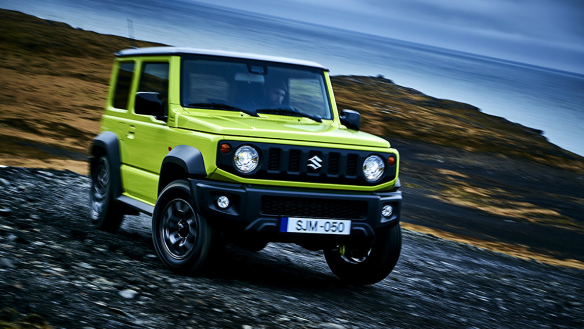 Nuovo Suzuki Jimny 3/4 anteriore