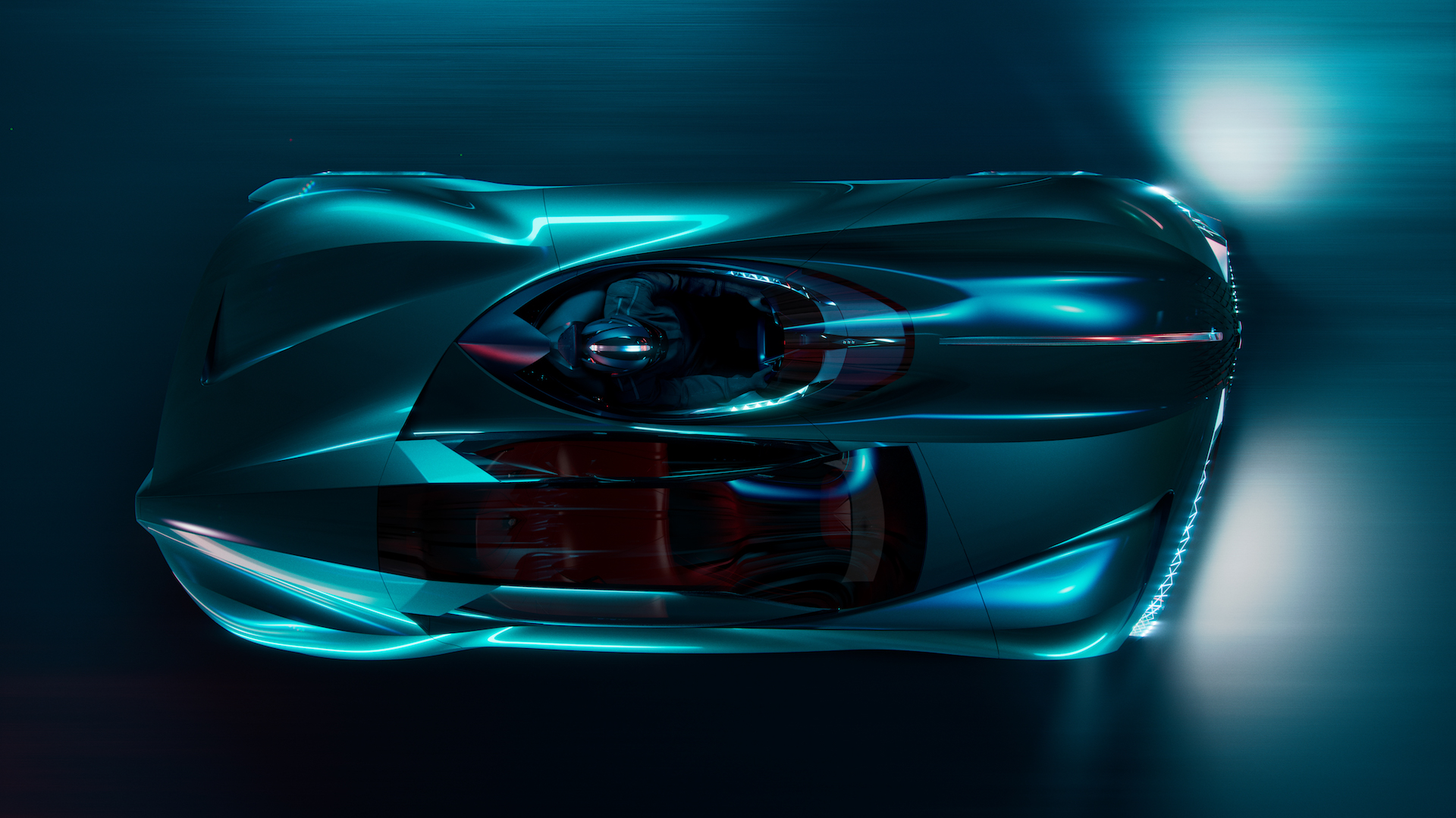 DS X E-TENSE dall'alto