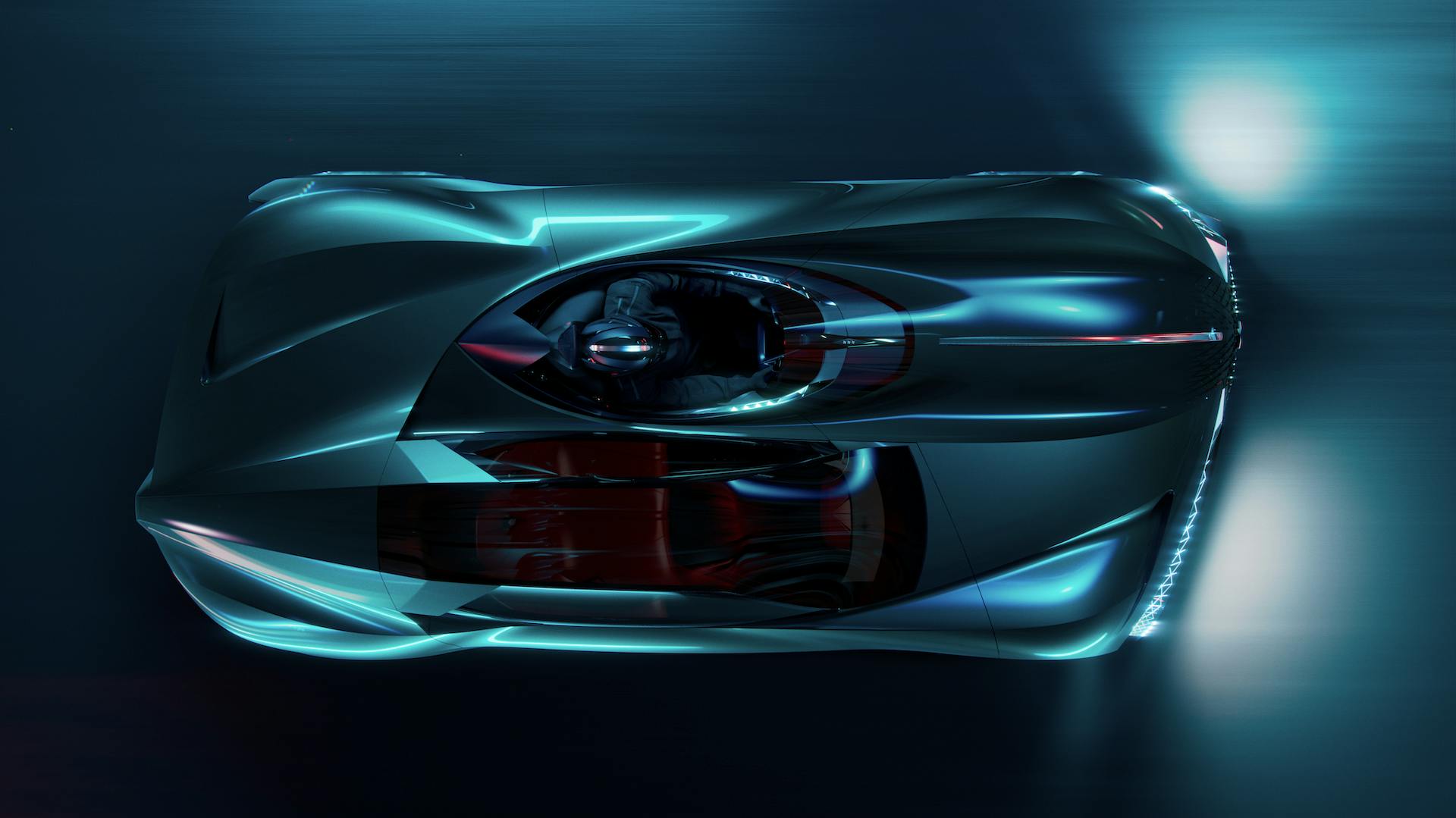 DS X E-TENSE dall'alto