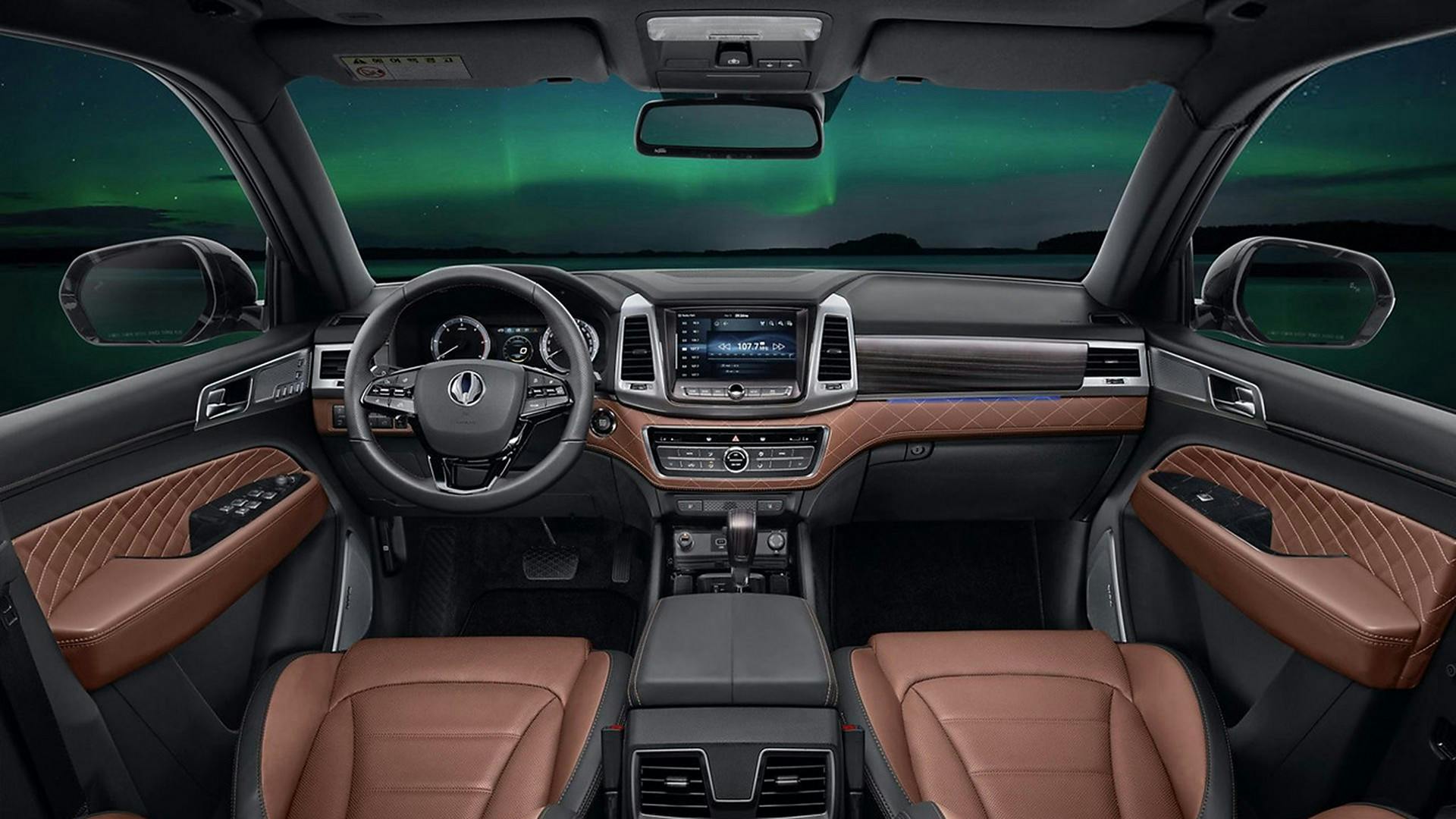 SsangYong Rexton 2018 interni