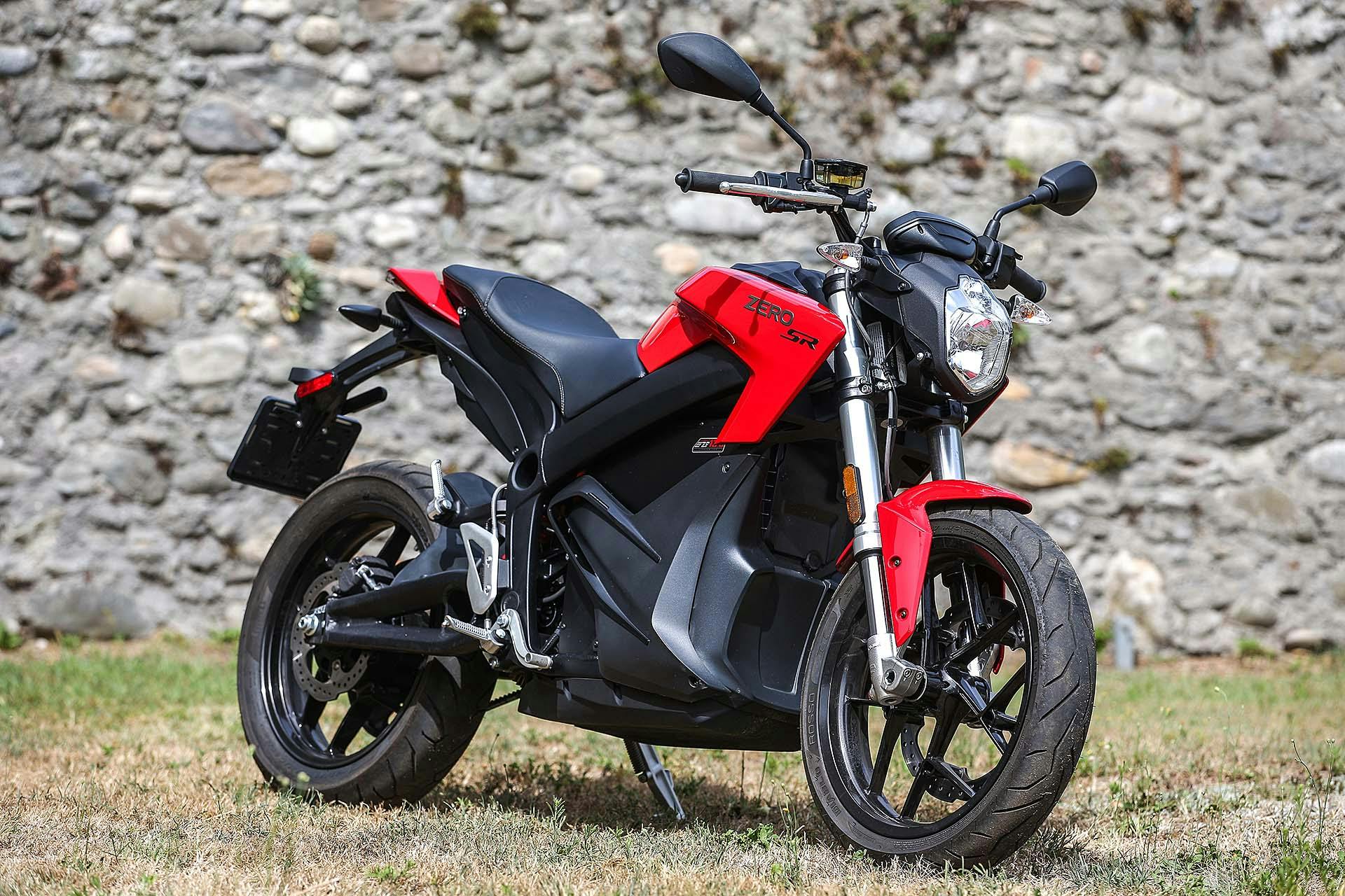 Zero Motorcycles SR - 3/4 anteriore