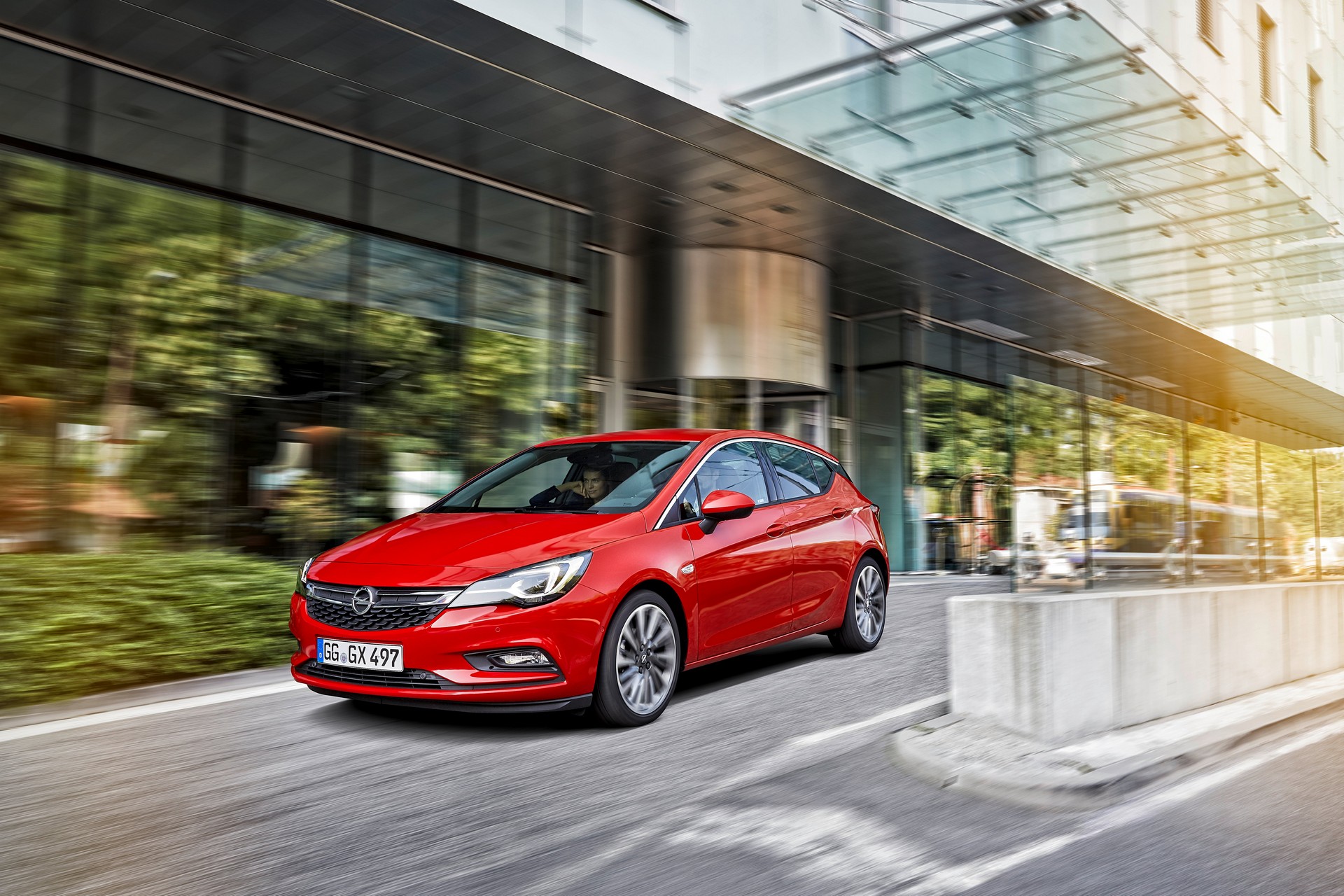 Opel Astra ecoM statica