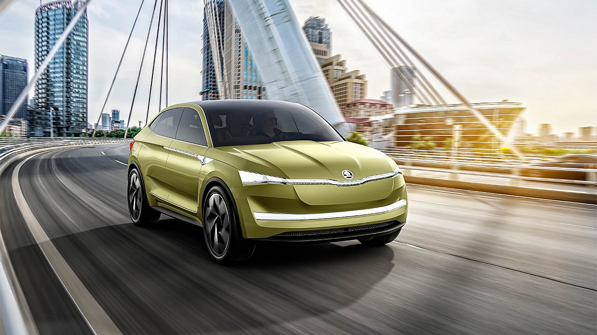 Skoda Vision E dinamica