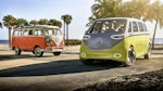 Volkswagen Showcar I.D. BUZZ und Volkswagen T1