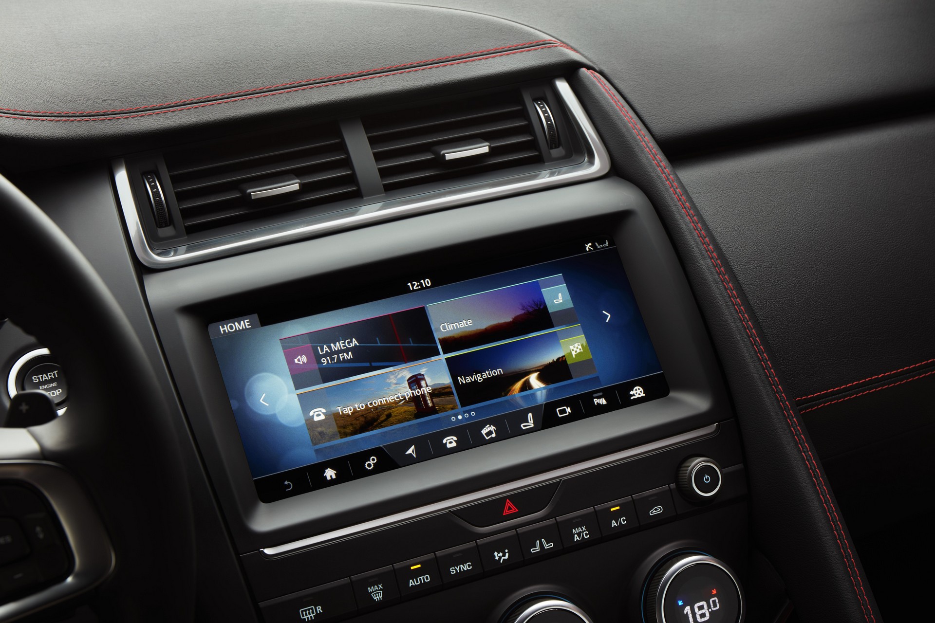 Jaguar E-Pace interni