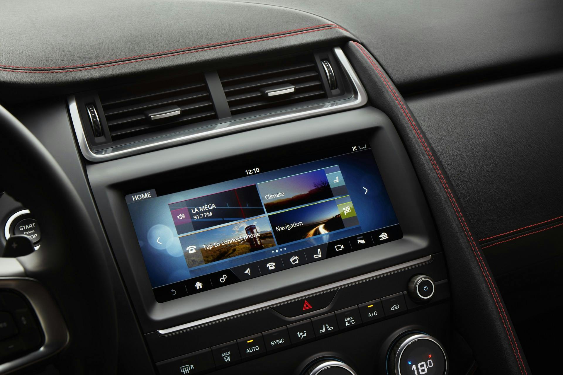 Jaguar E-Pace interni