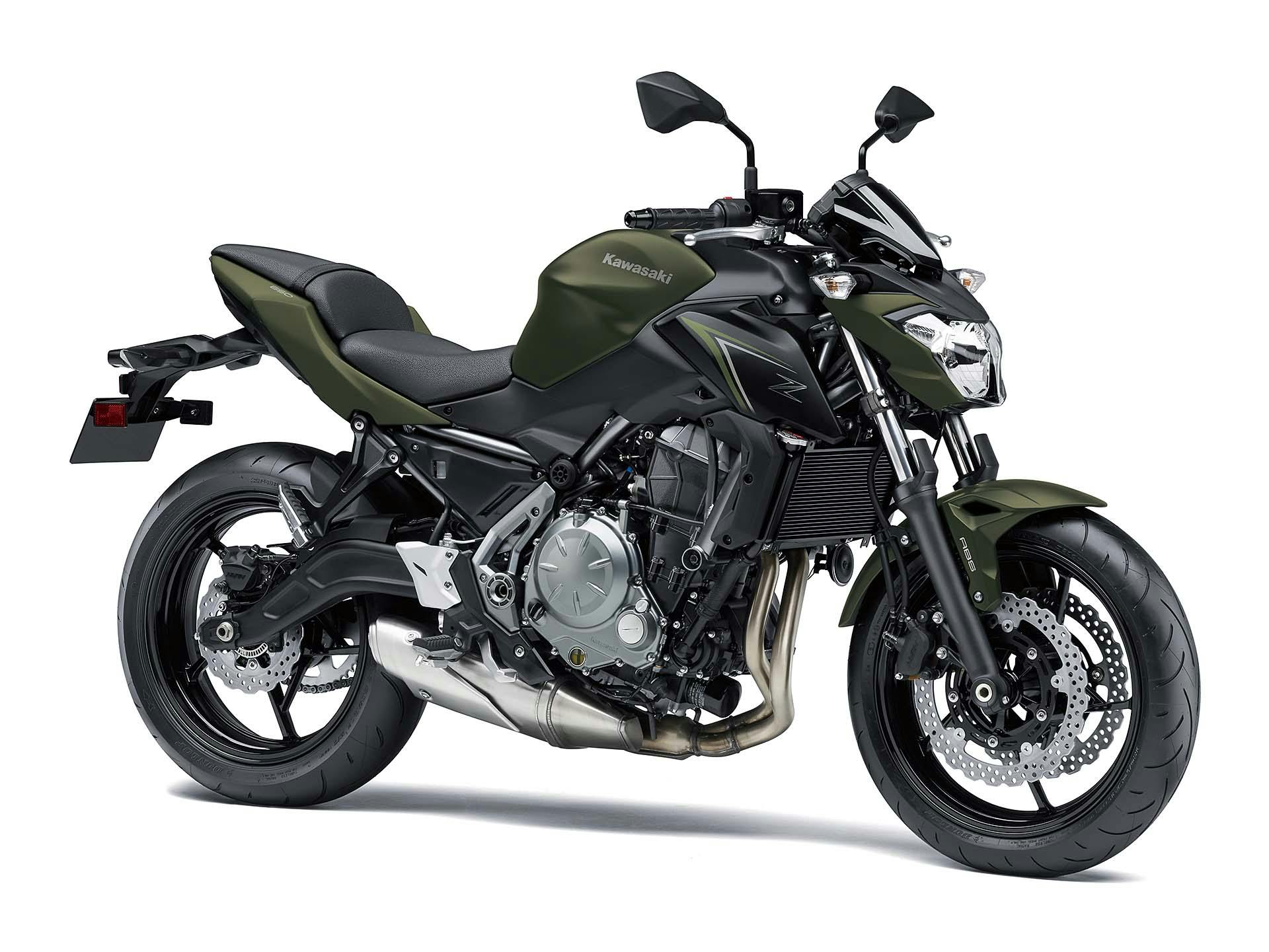 kawasaki z650 2018 statica