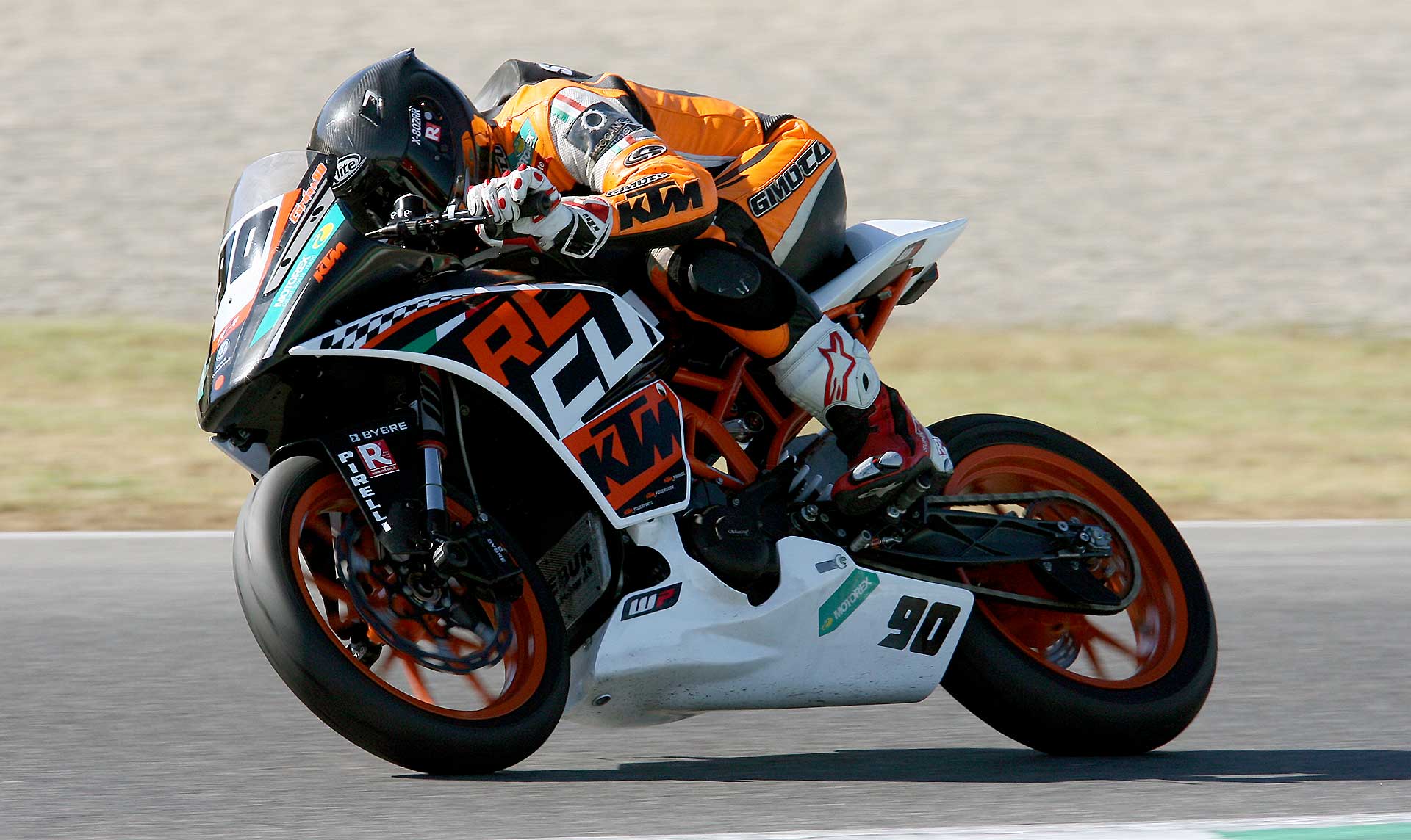 KTM RC390 Cup Mugello azione