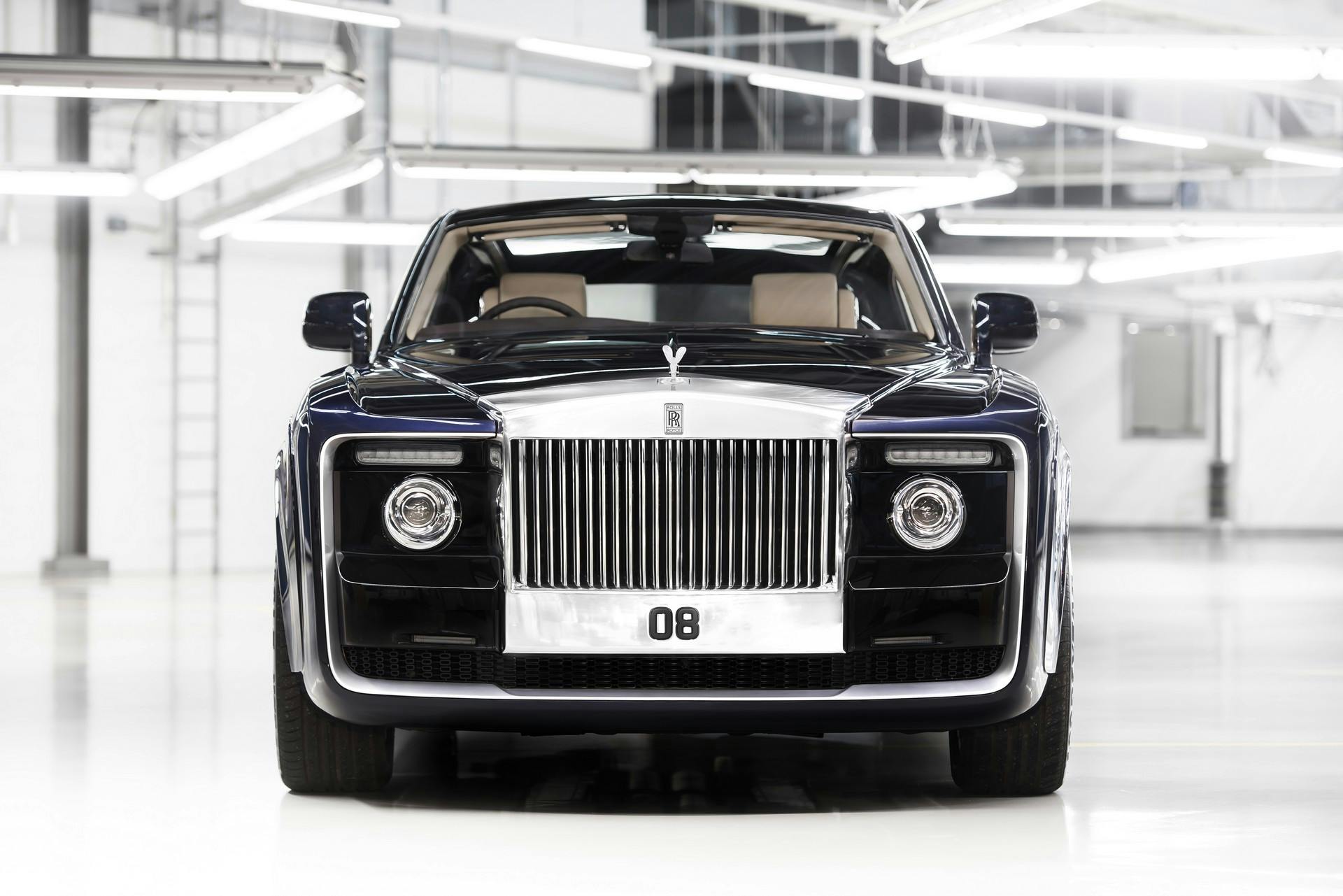 Rolls-Royce Sweptail statica