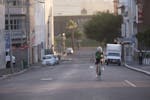 Kate Mapham roadbiking in Cape Town. South Africa.