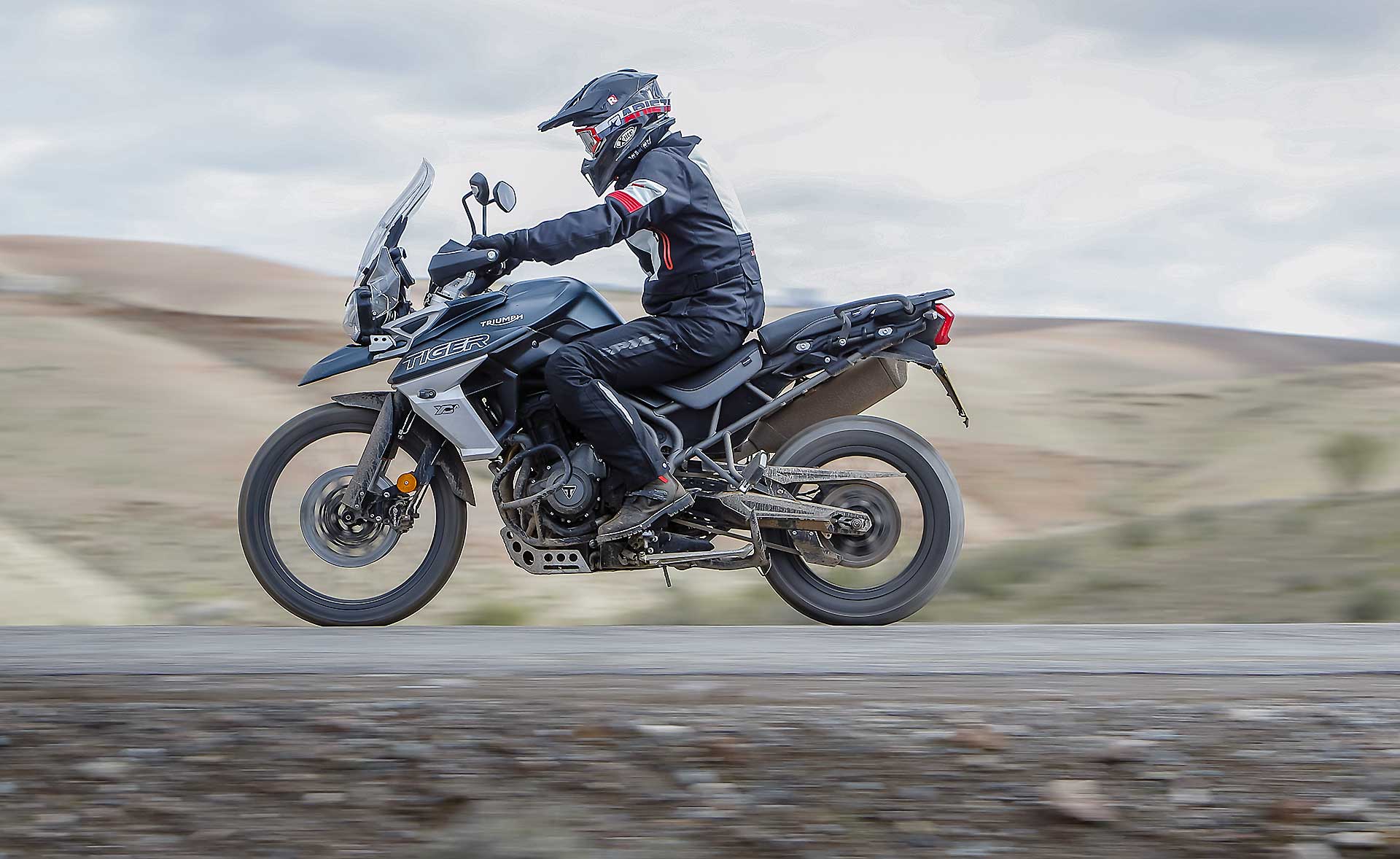 Triumph Tiger 800 2018 Movimento sterrato