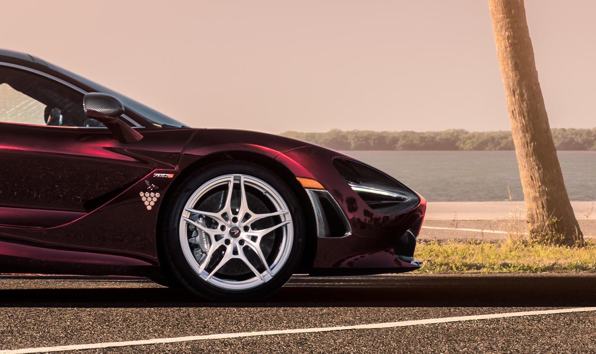 Mclaren 720s mso one off rossa vino america