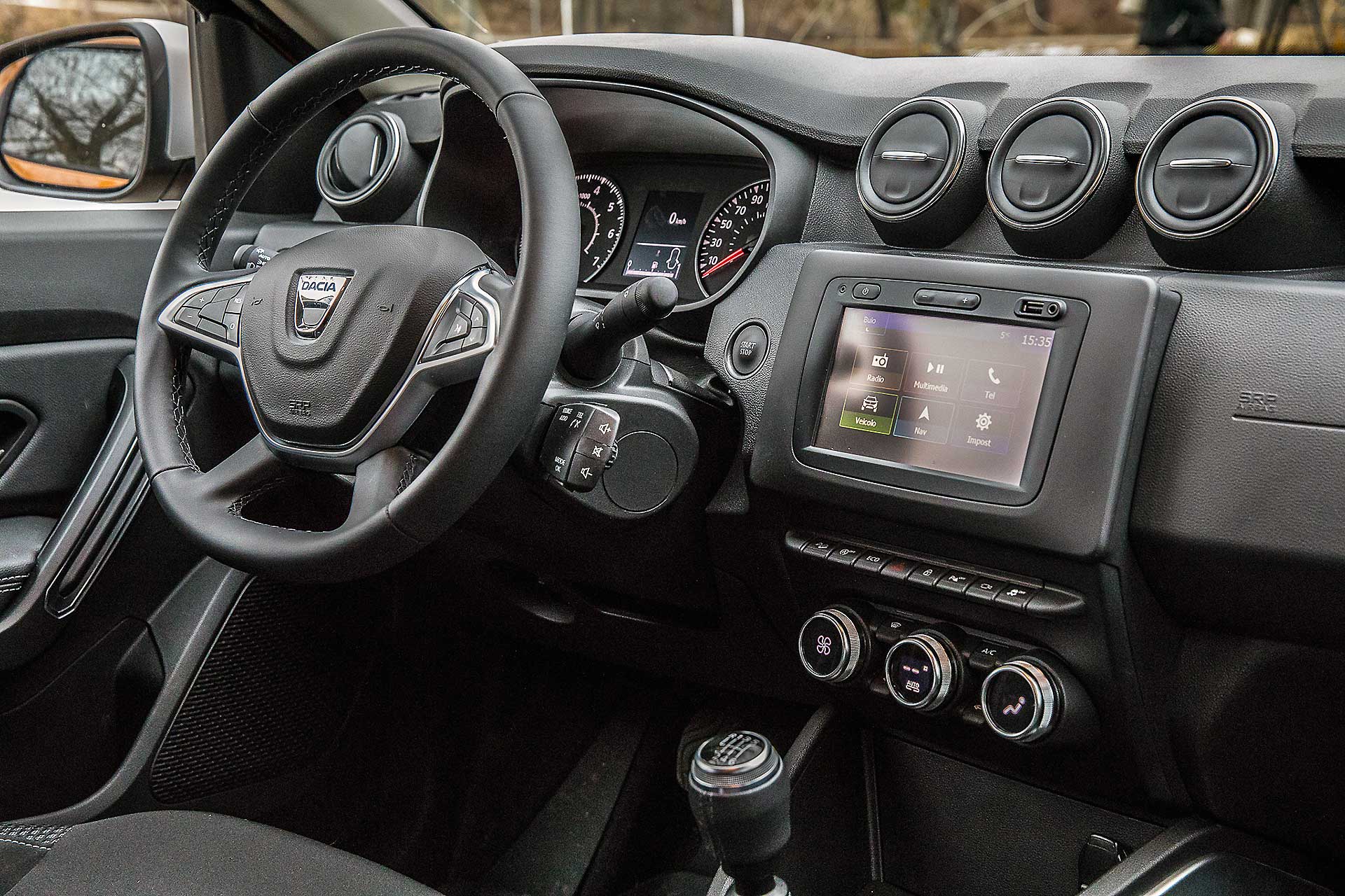 Dacia Duster 2018 Particolare interni
