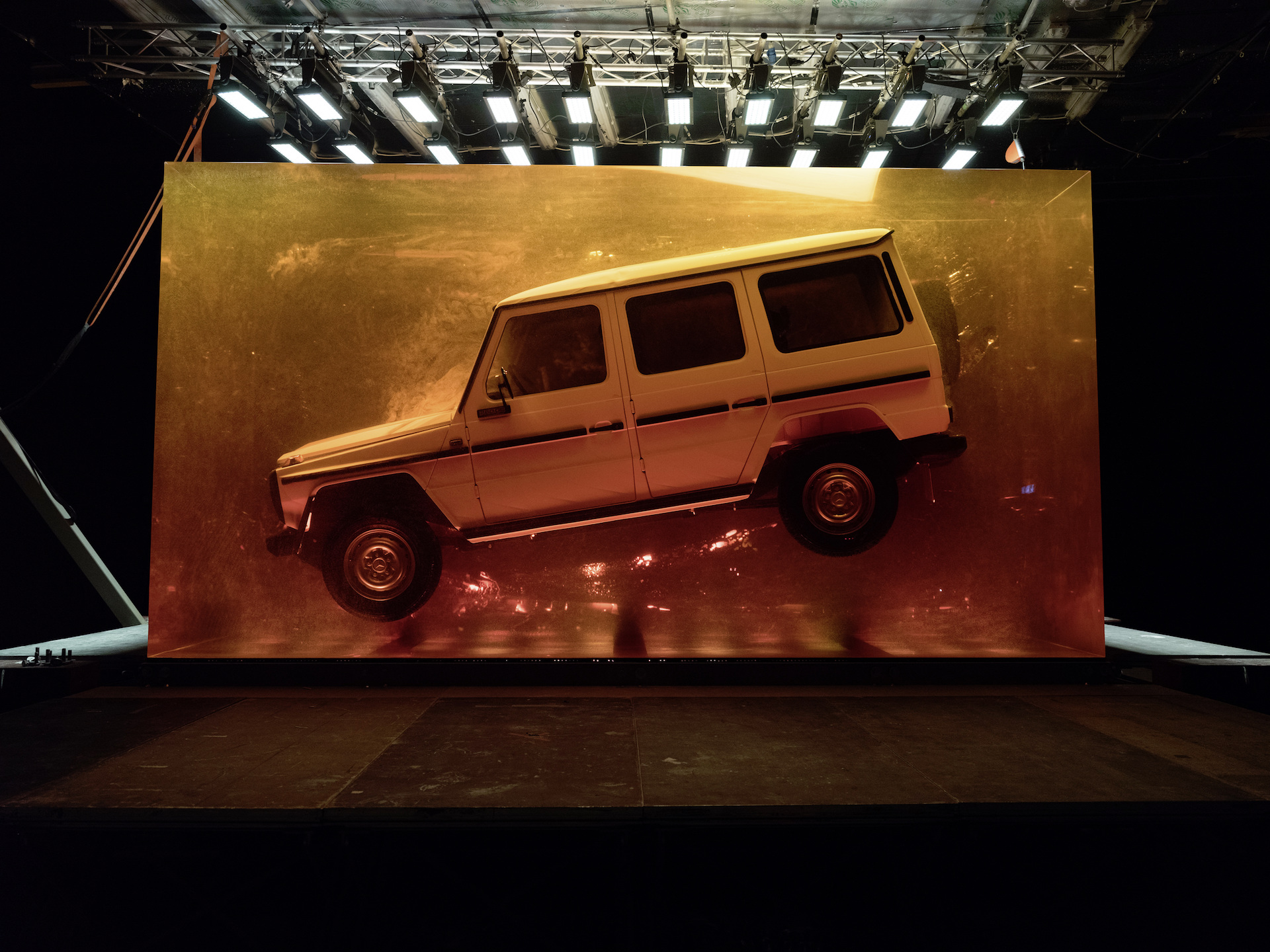 Mercedes Classe G Blocco Ambra