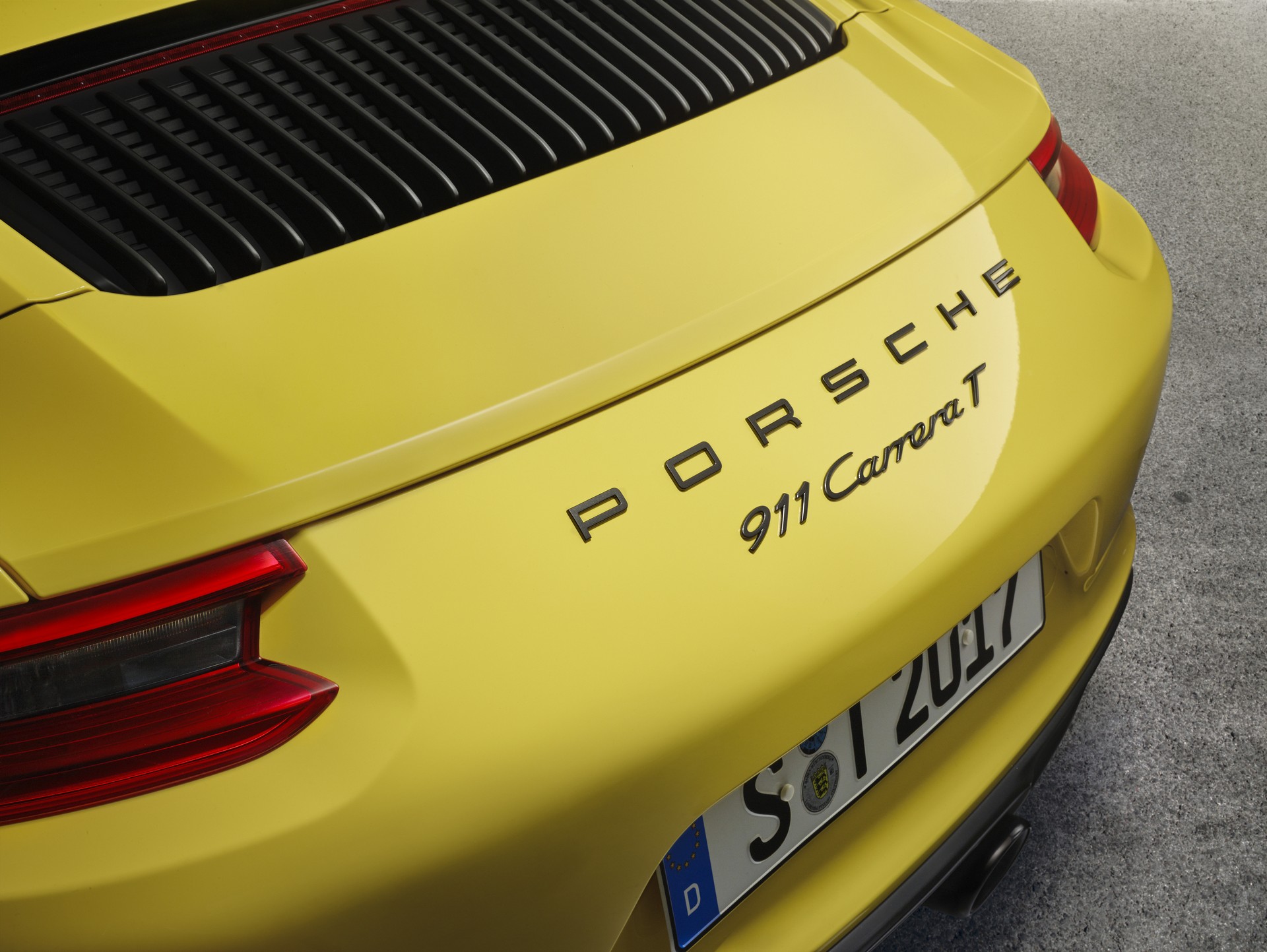Porsche 911 Carrera T dettaglio