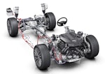 Mild hybrid 48-volt drivetrain