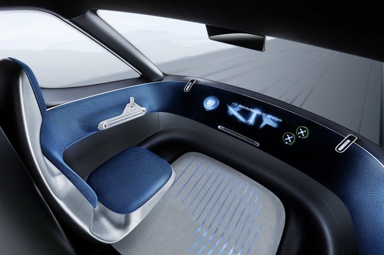 Mercedes-Benz Vision Van – Interior ; Mercedes-Benz Vision Van – Interior;