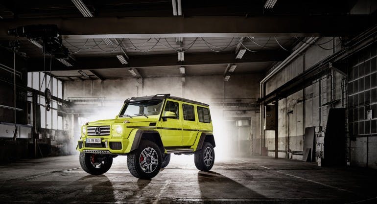 Mercedes-Benz G500 4x4² Showcar