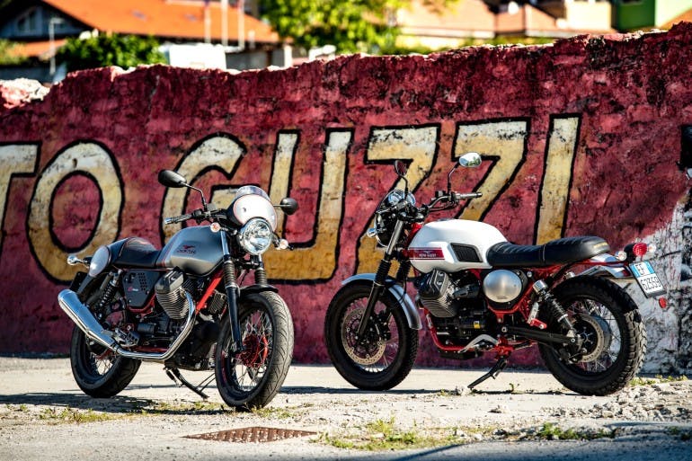 Moto Guzzi V7 II Stornello statiche - 14