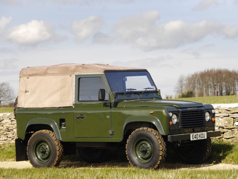 Land Rover Defender Storia Land Rover 90