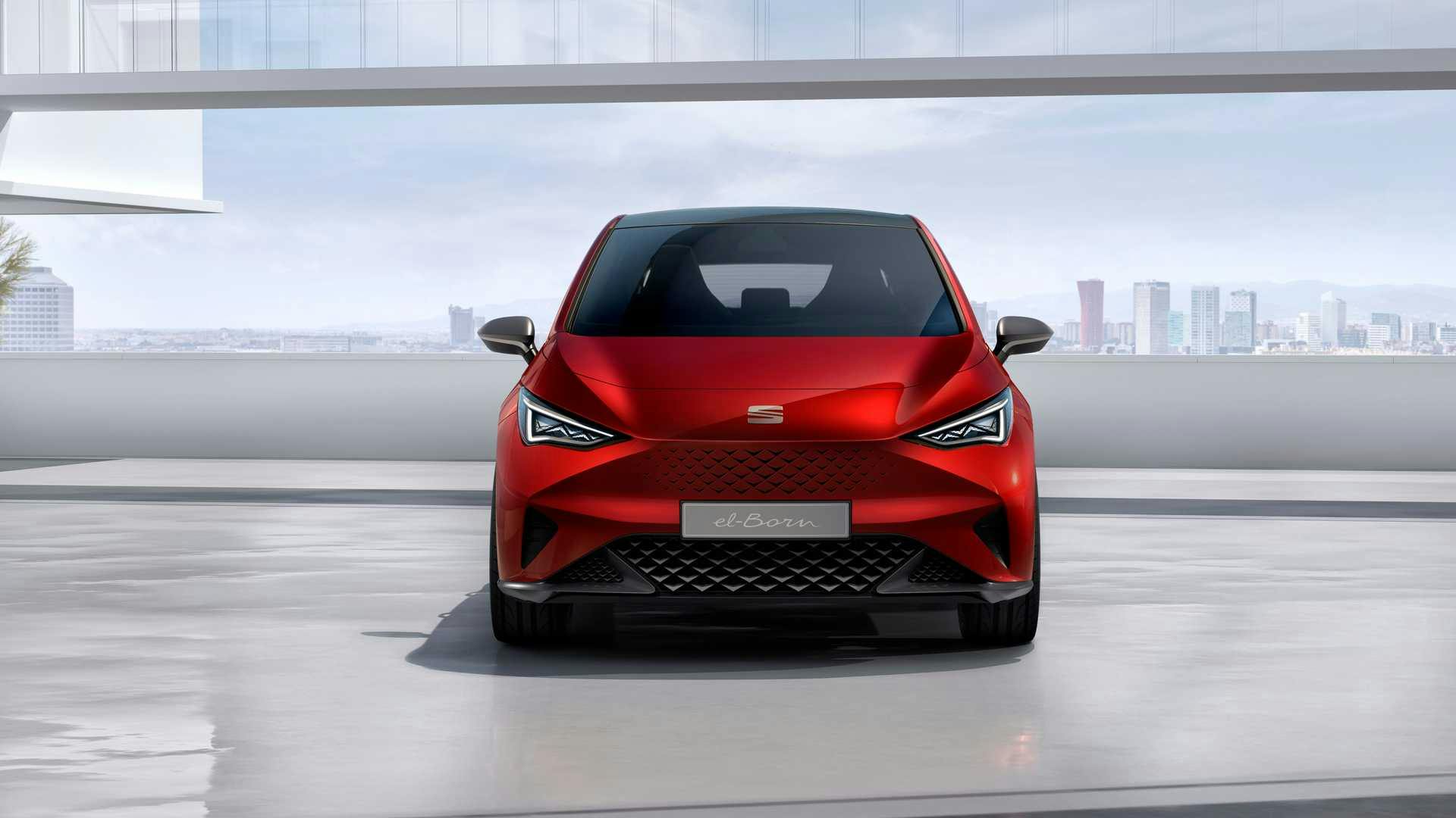 Seat el-Born rossa frontale