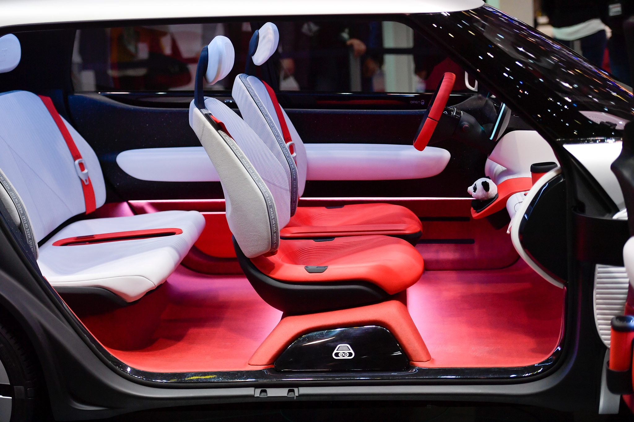 Fiat Concept Centoventi, interni