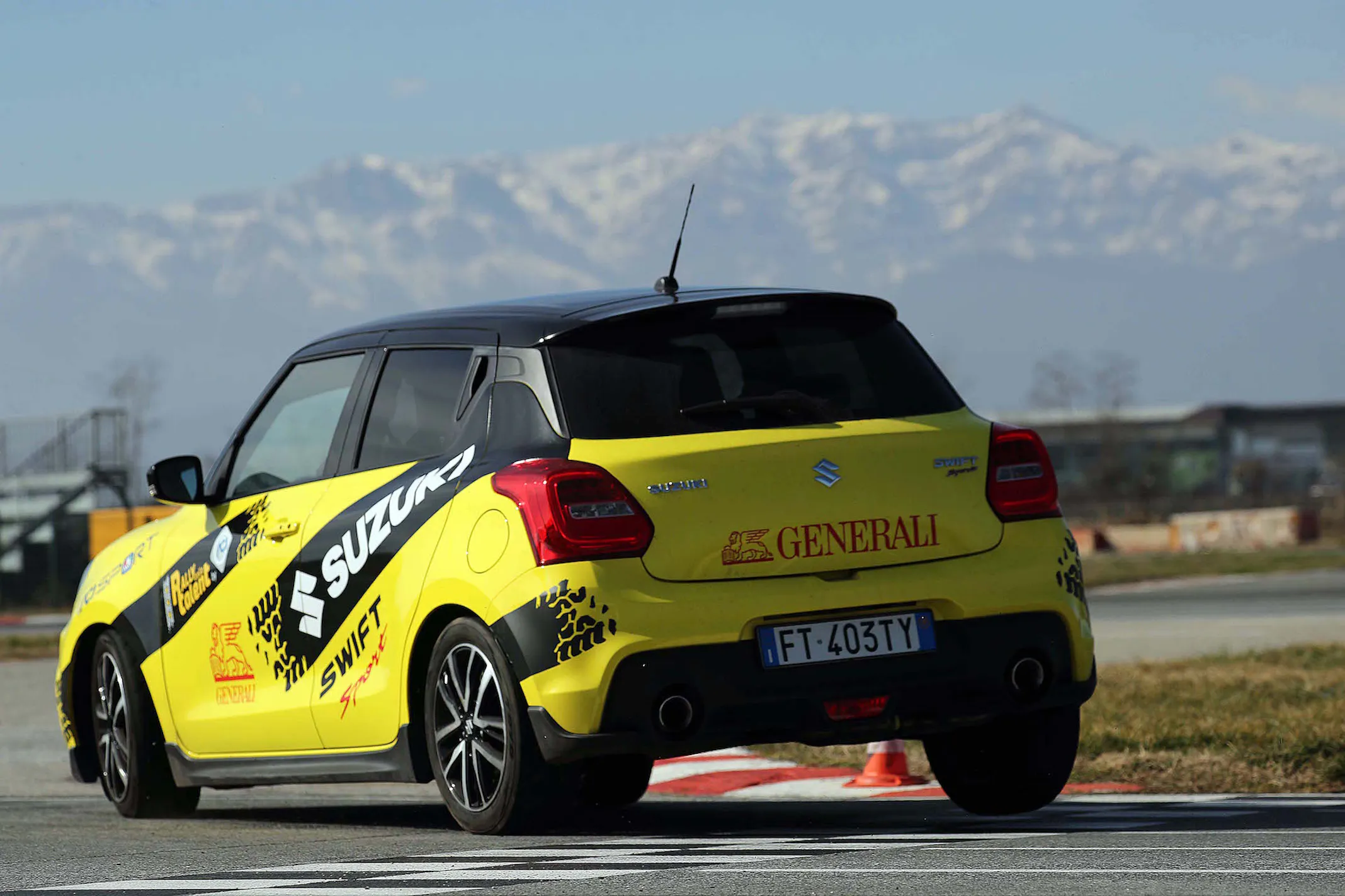 Suzuki Swift Sport, la prova speciale a Rally Italia Talent