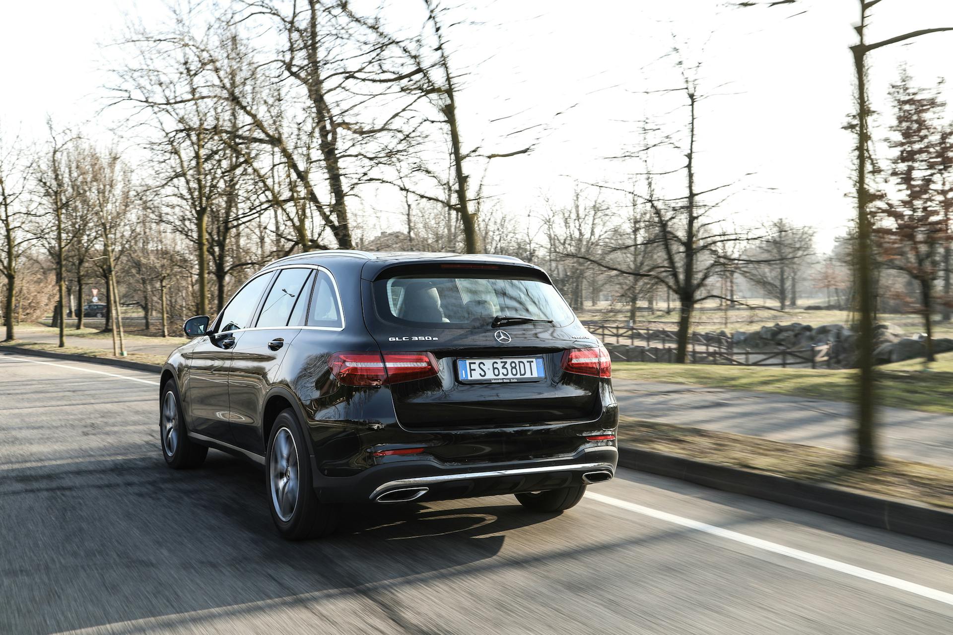 Mercedes GLC 350 e, posteriore movimento