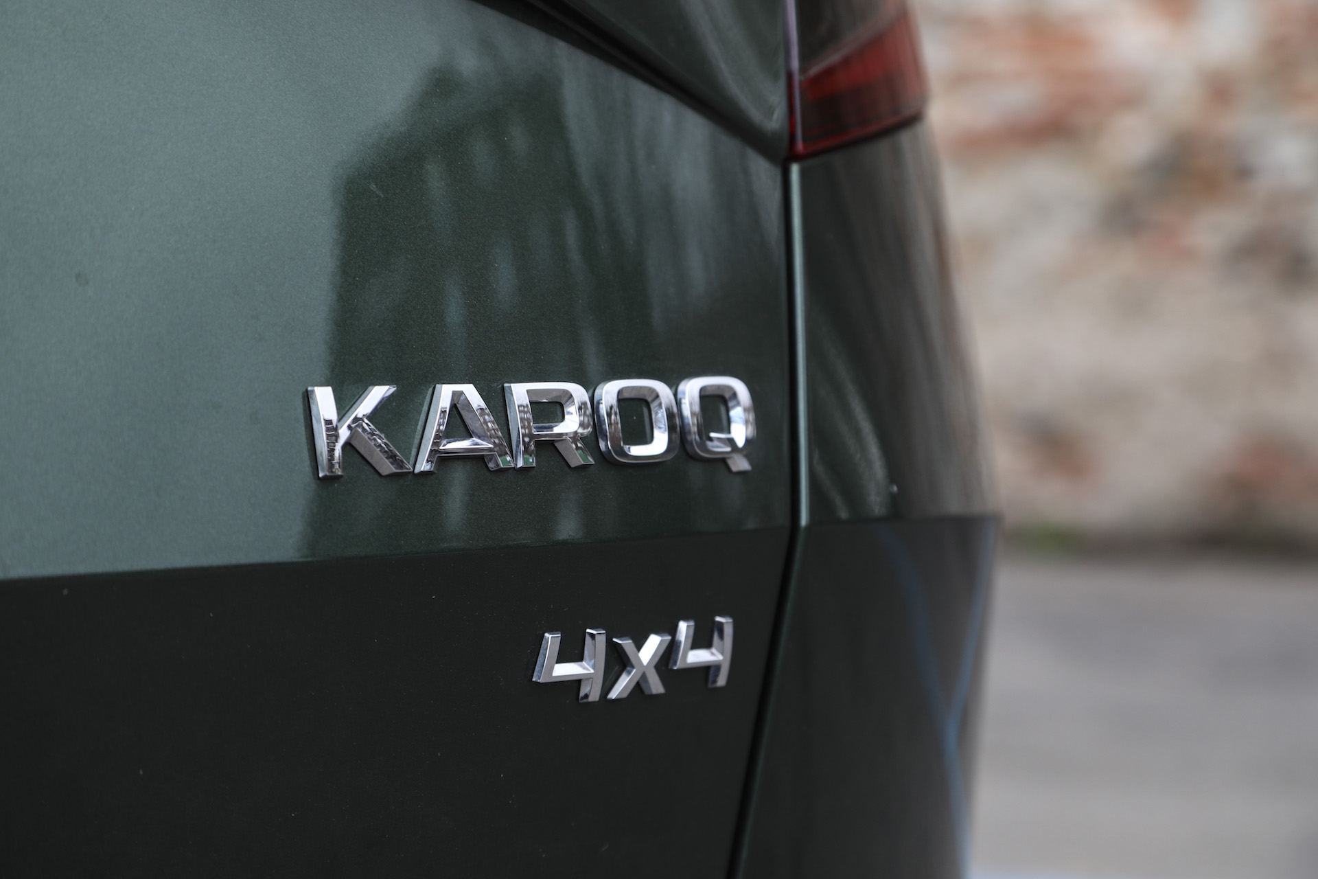 Skoda Karoq Scout auto 4x4 verde scuro