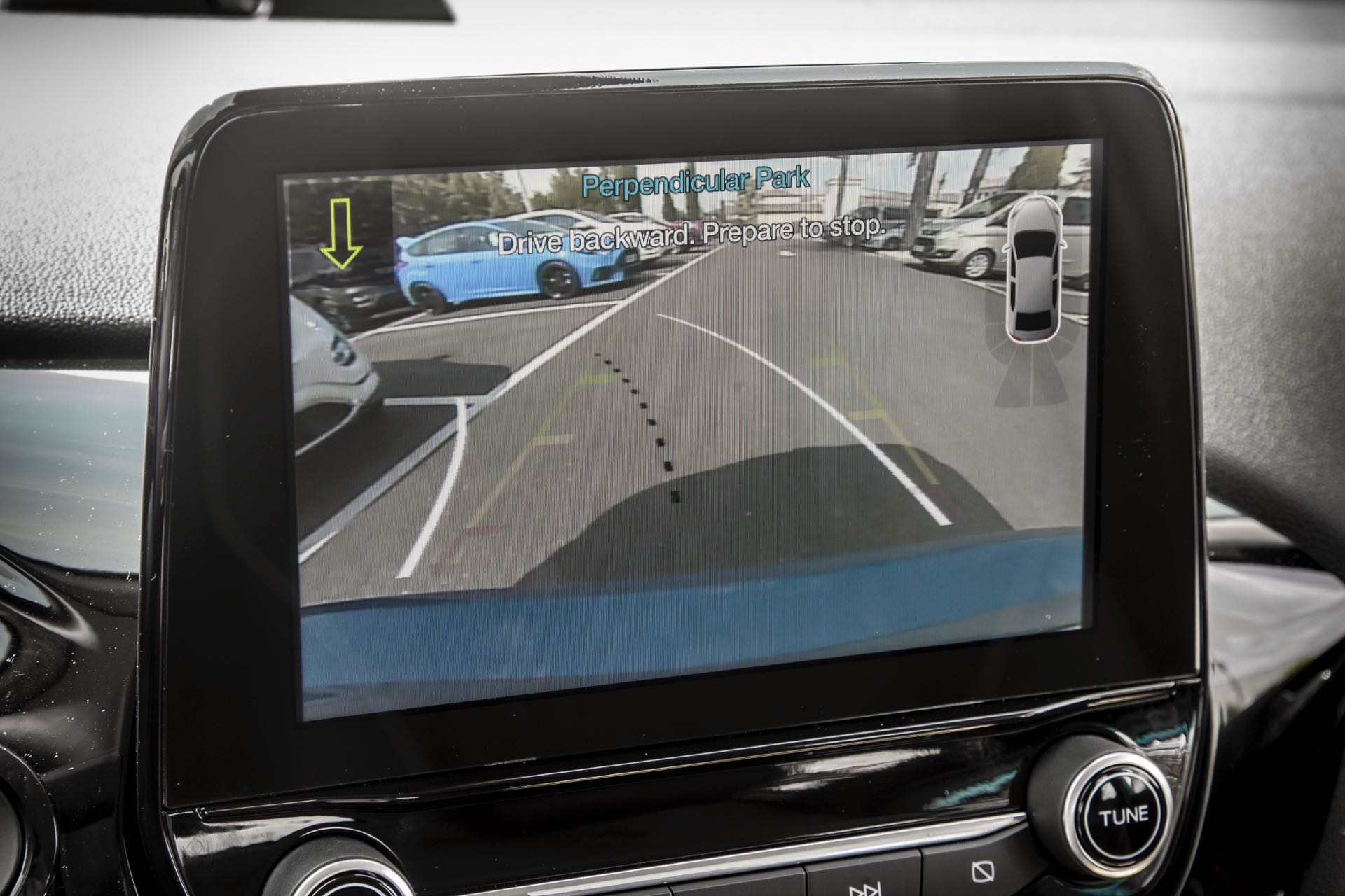 Sensore di parcheggio della Ford Fiesta Titanium