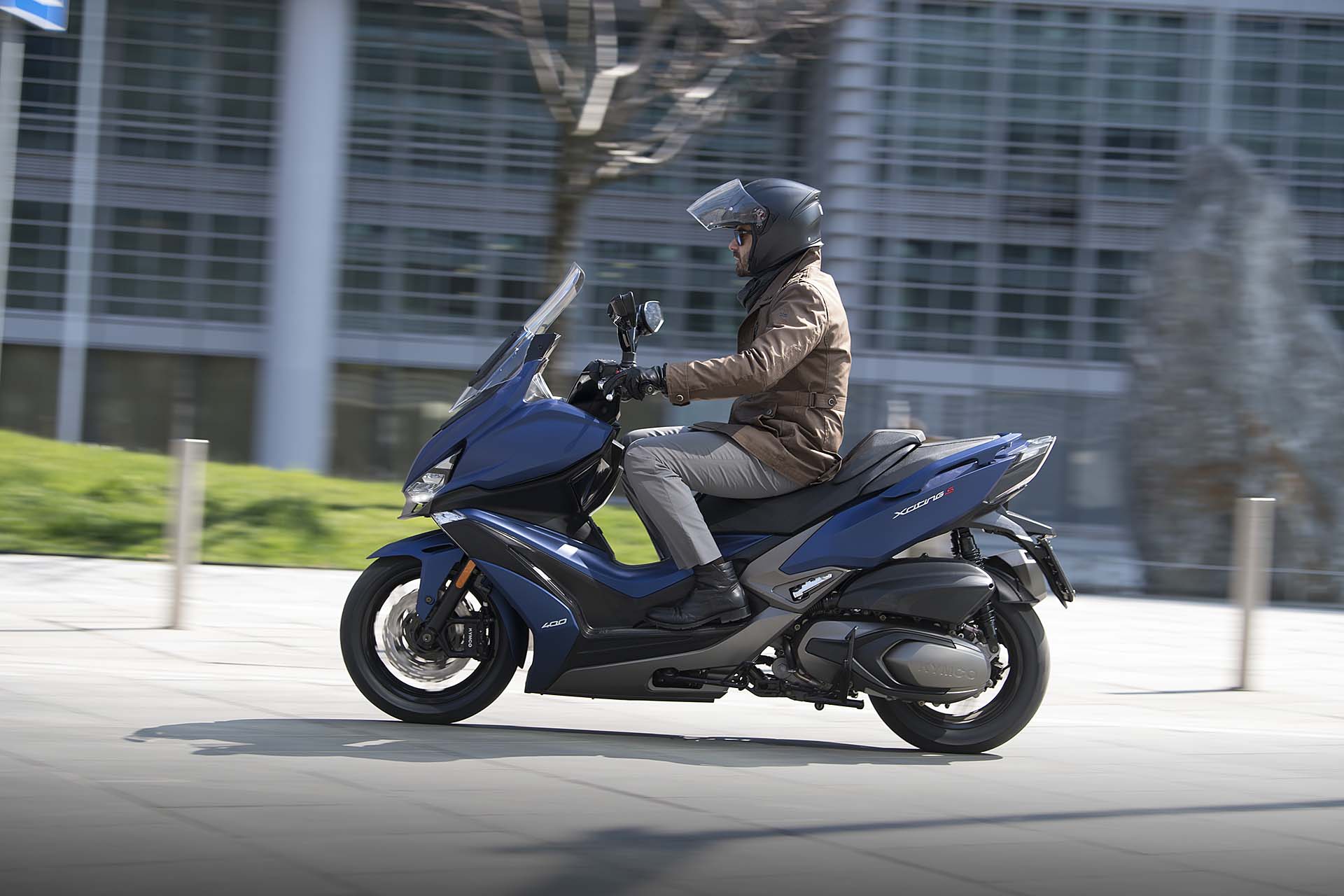 Kymco Xciting 400 S - città