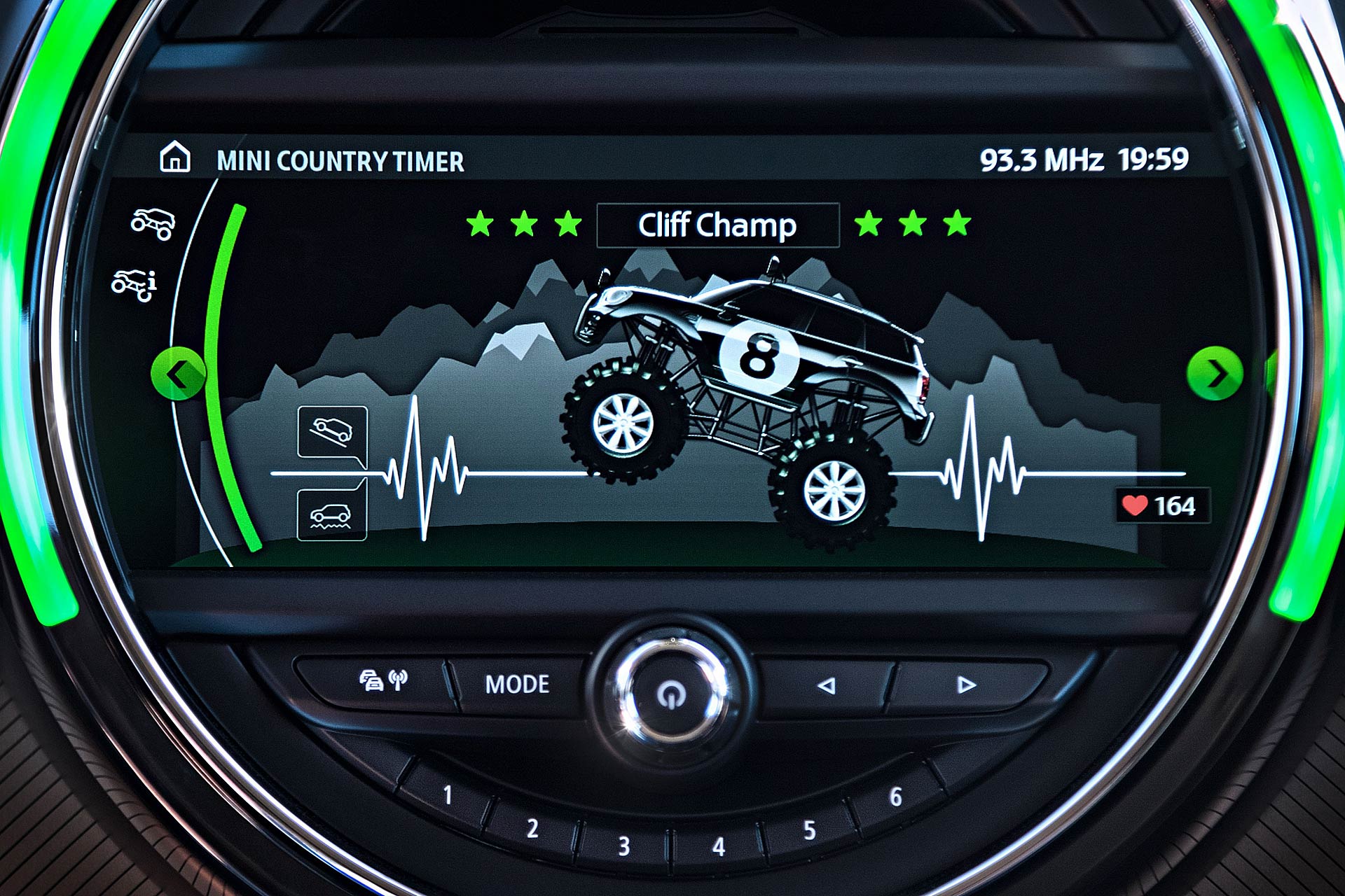 Mini Cooper Countryman SE bianca Mini Country Timer