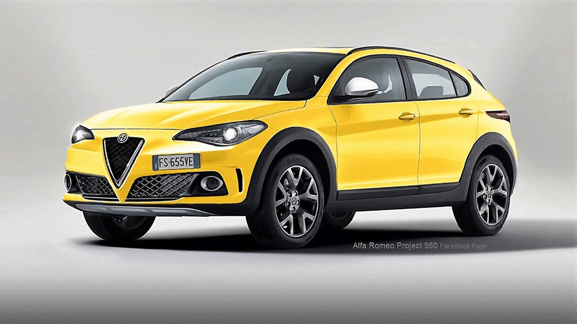 Alfa Romeo C-SUV rendering