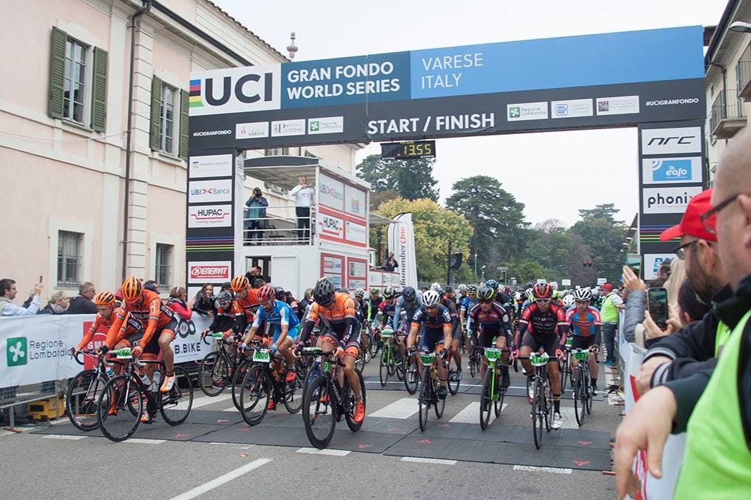 GF Tre Valli Varesine, una granfondo da professionisti