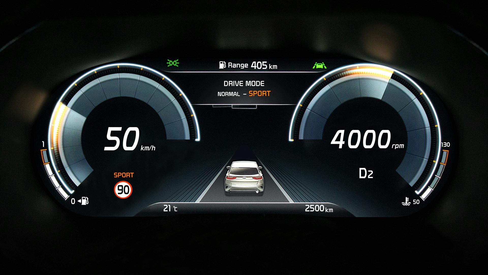 Kia Xceed Ecco Il Quadro Strumenti Digitale Del Nuovo Suv Coupe