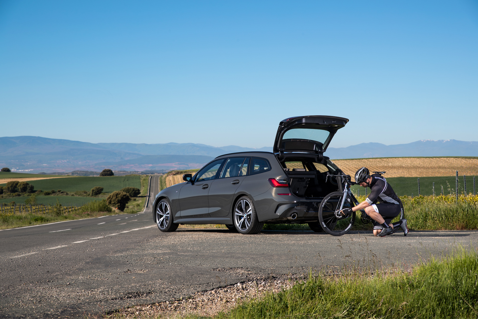 BMW Serie 3 Touring bici