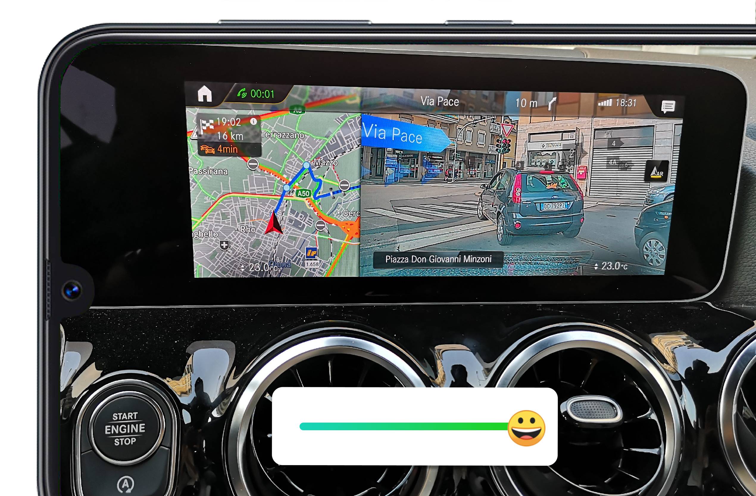 mercedes classe b realtà virtuale