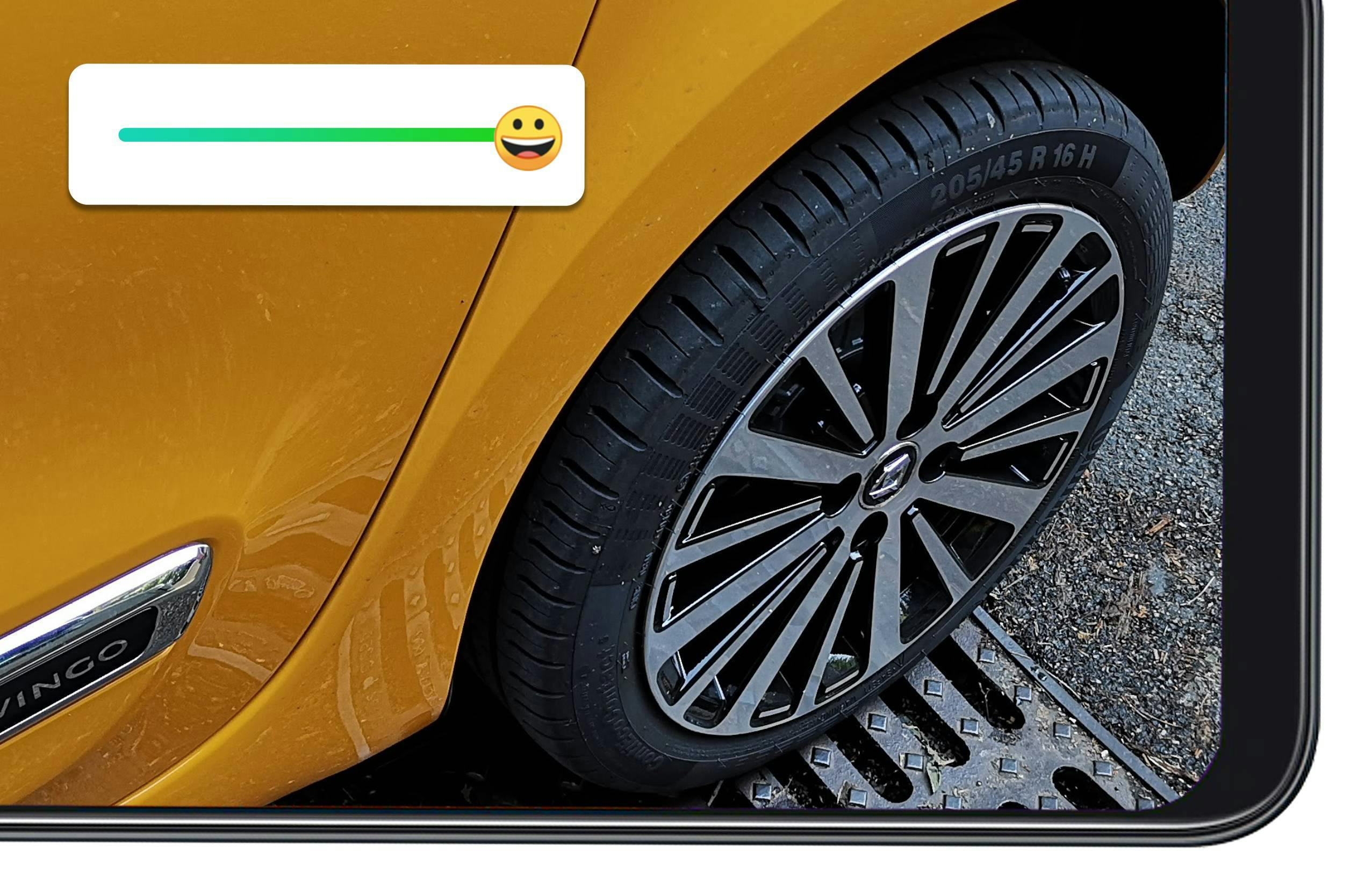 renault twingo spazio dietro