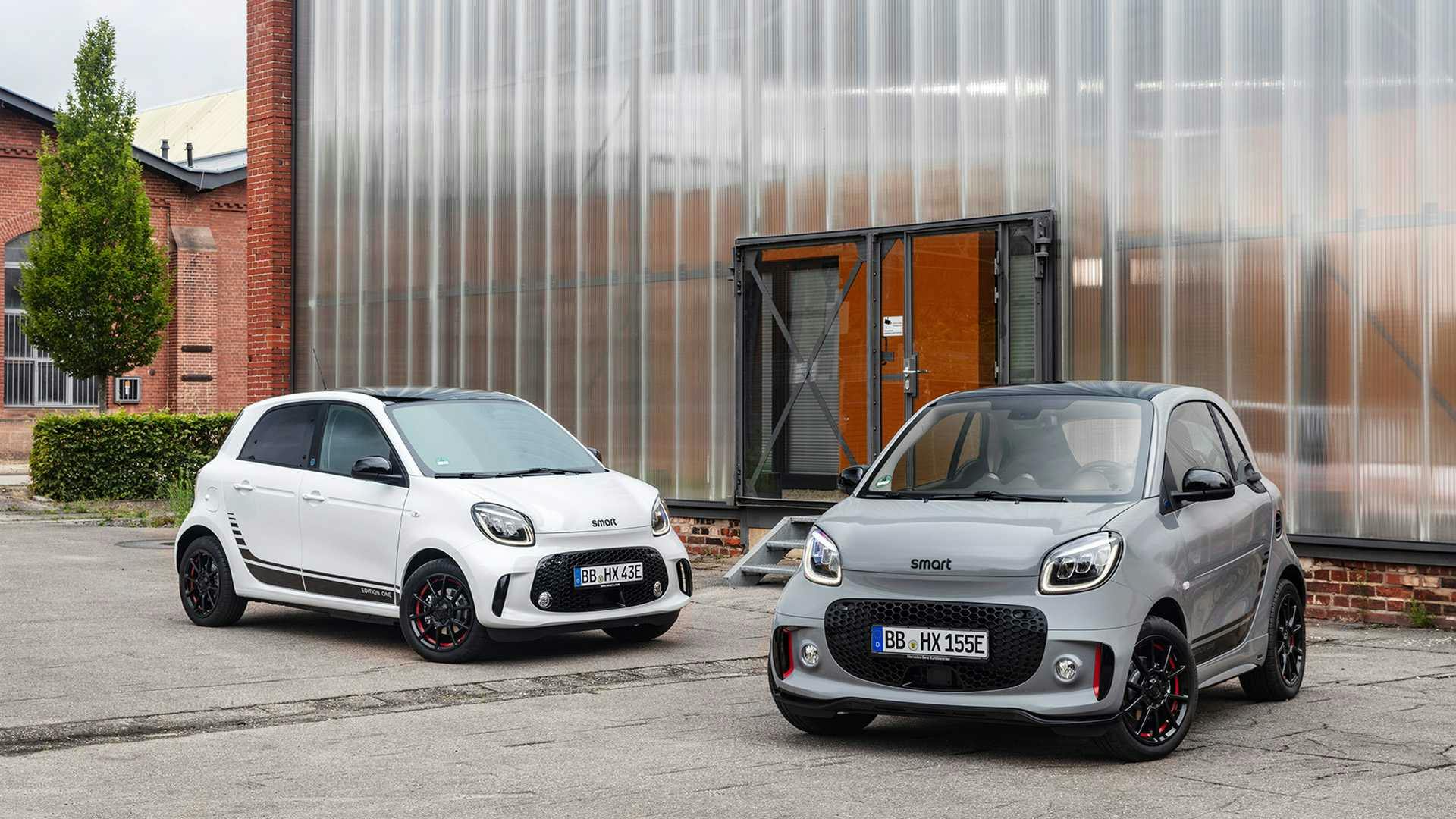 smart fortwo grigia e forfour grigia restyling 2019