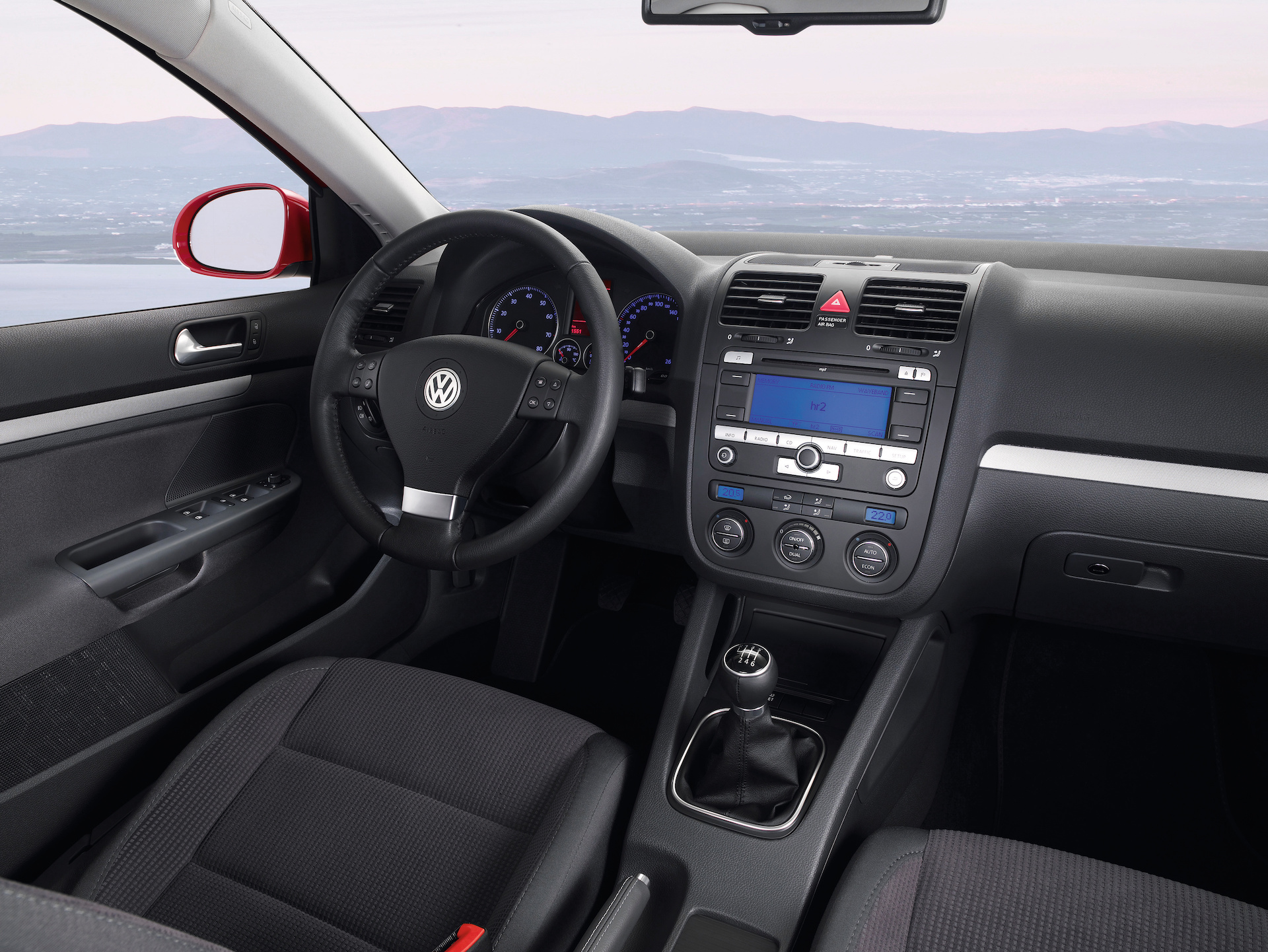 Volkswagen Golf V plancia