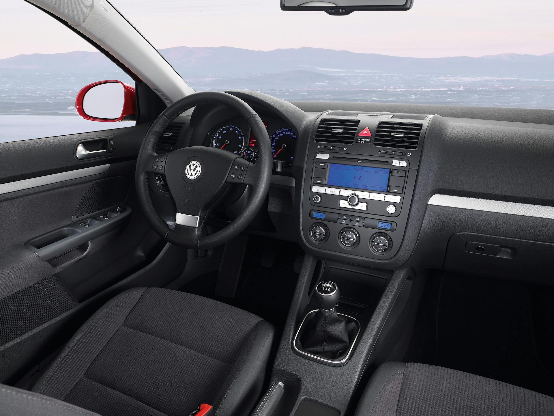 Volkswagen Golf V plancia