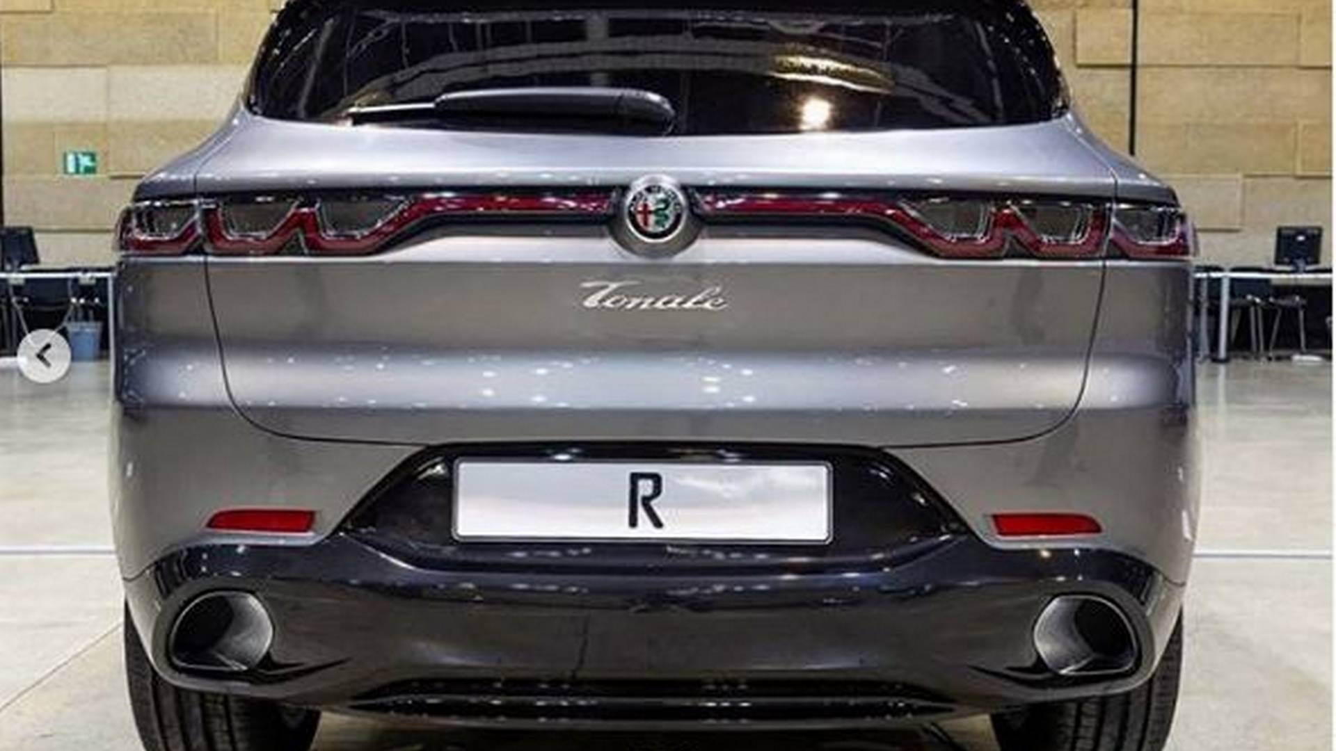 Alfa Romeo Tonale posteriore